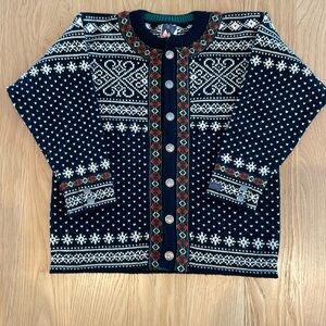 Dale of Norway cardigan wool sweater XS